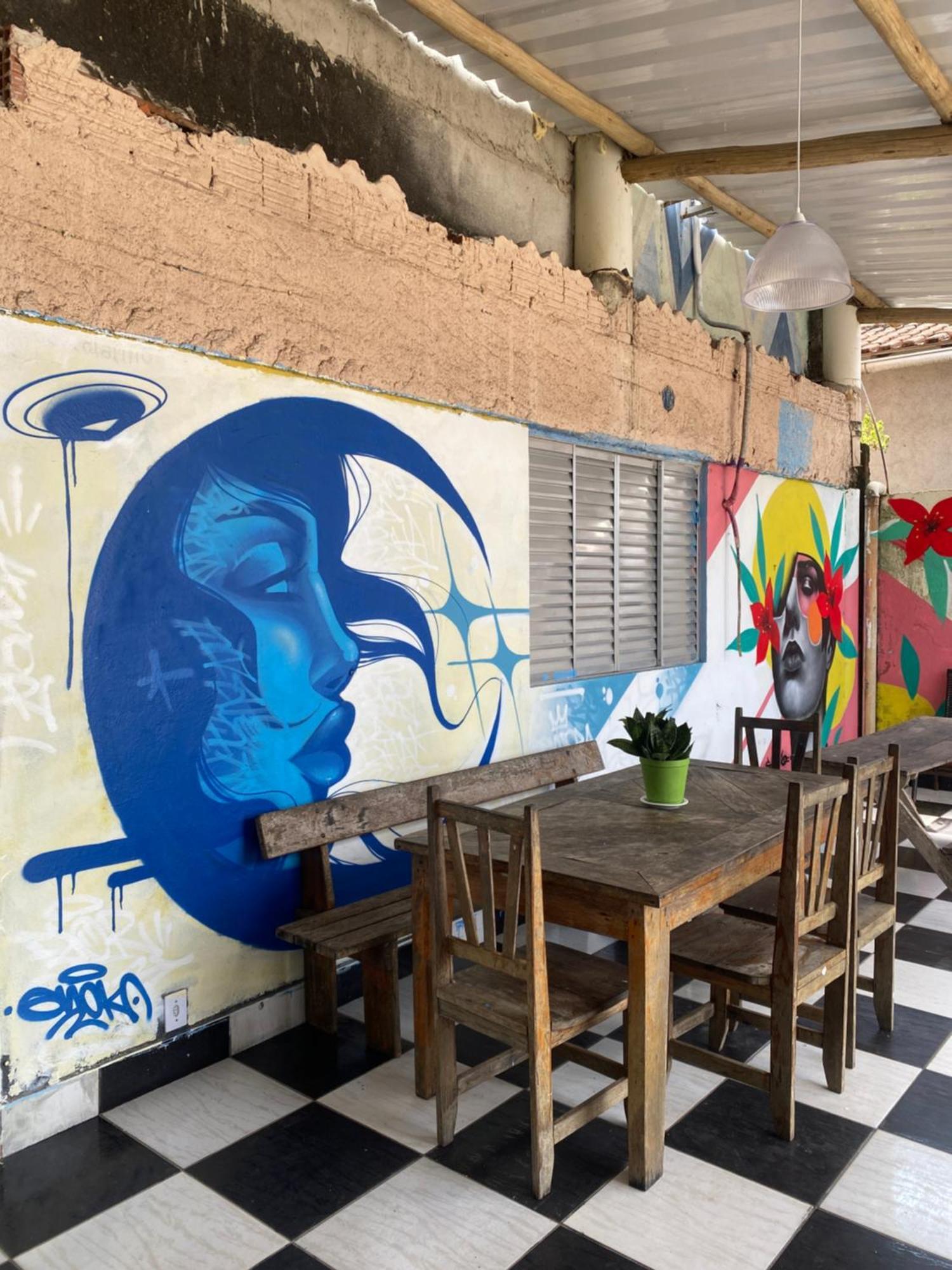Flor Da Ilha Hostel Abraão Kültér fotó