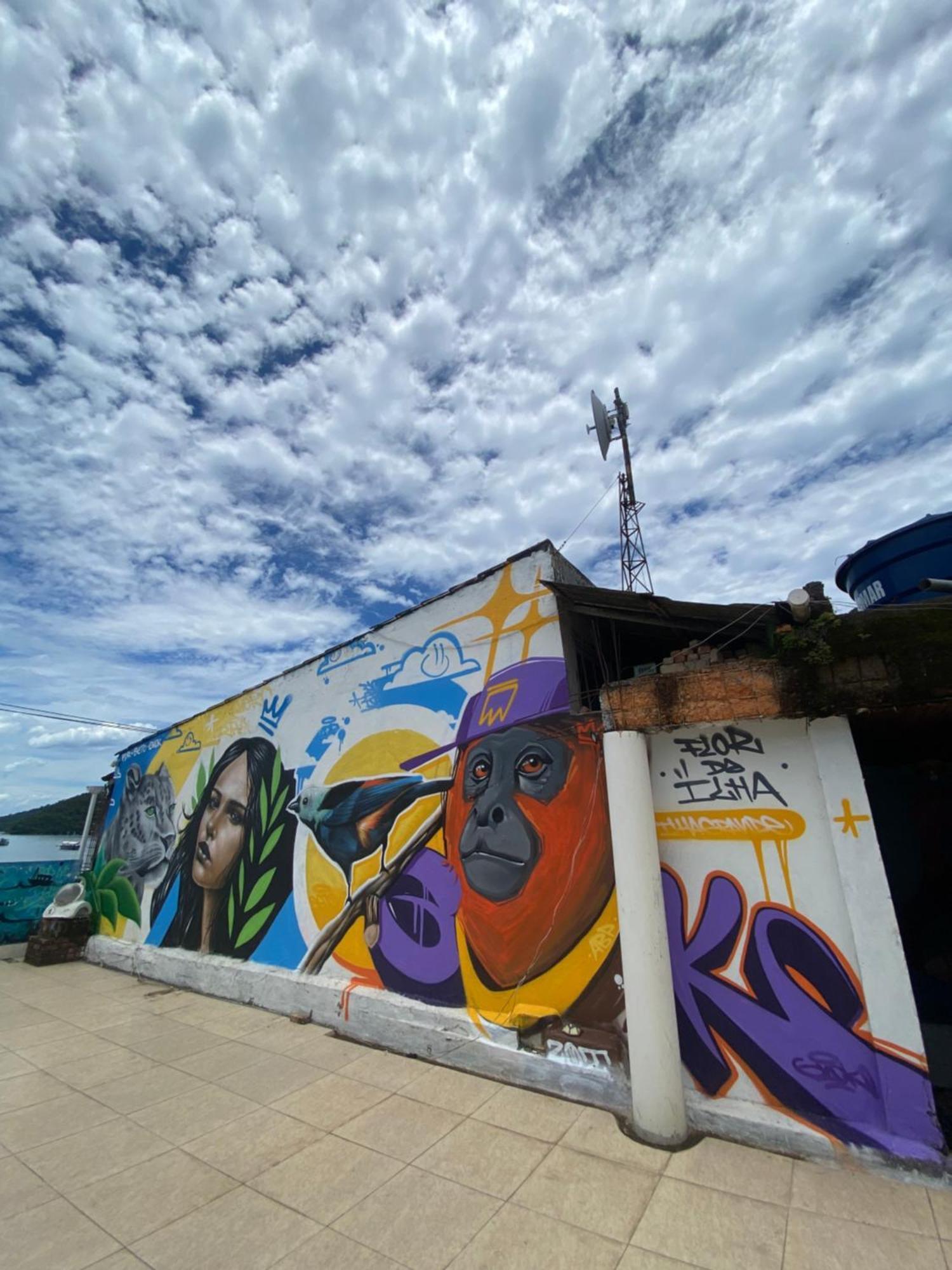 Flor Da Ilha Hostel Abraão Kültér fotó